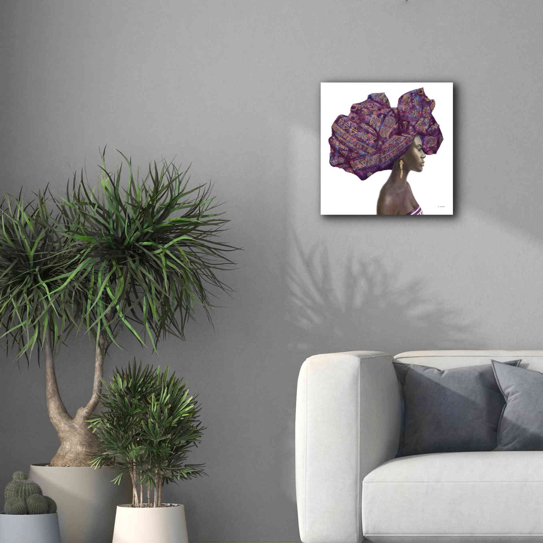 'Pure Style II' by James Wiens, Canvas Wall Art,18 x 18