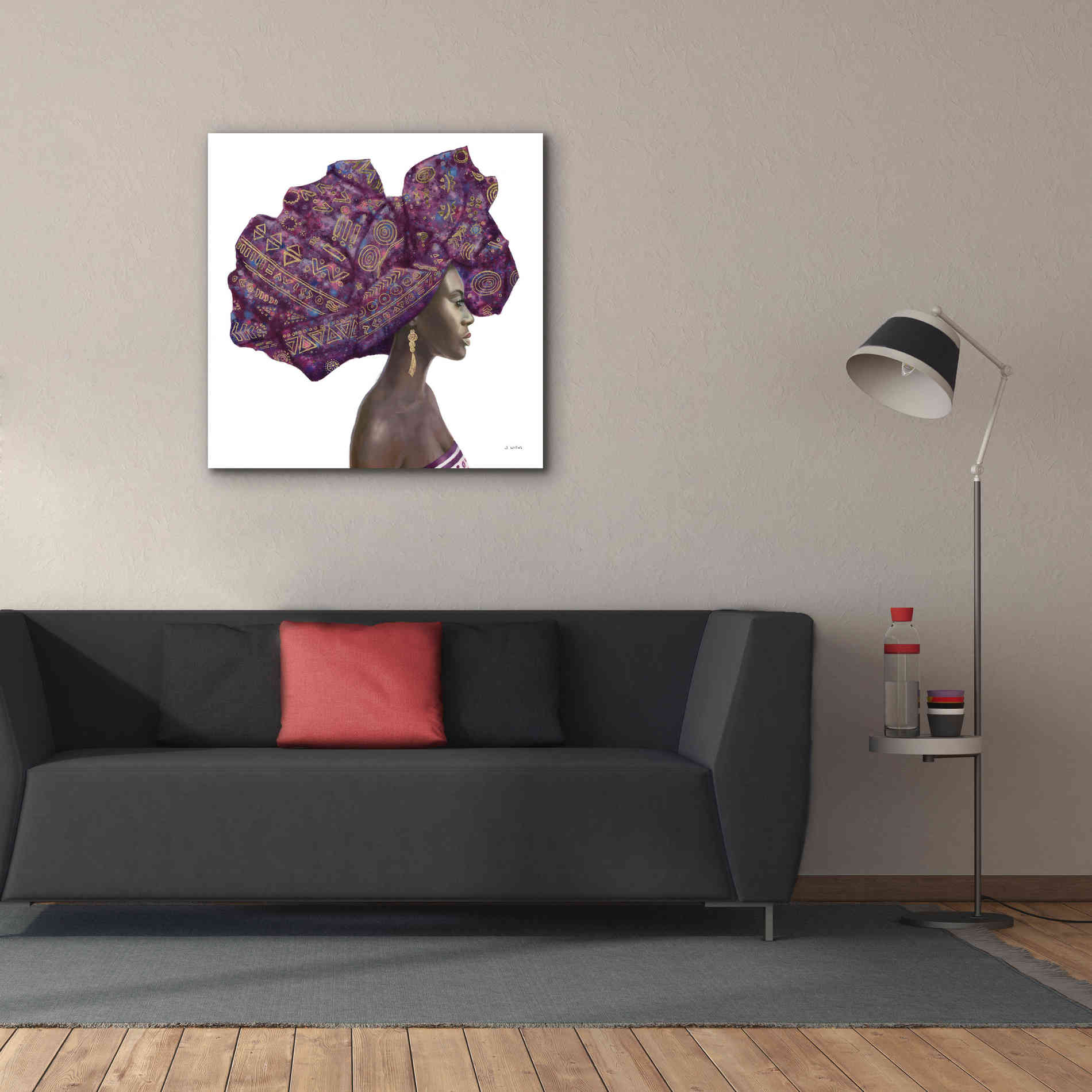 'Pure Style II' by James Wiens, Canvas Wall Art,37 x 37