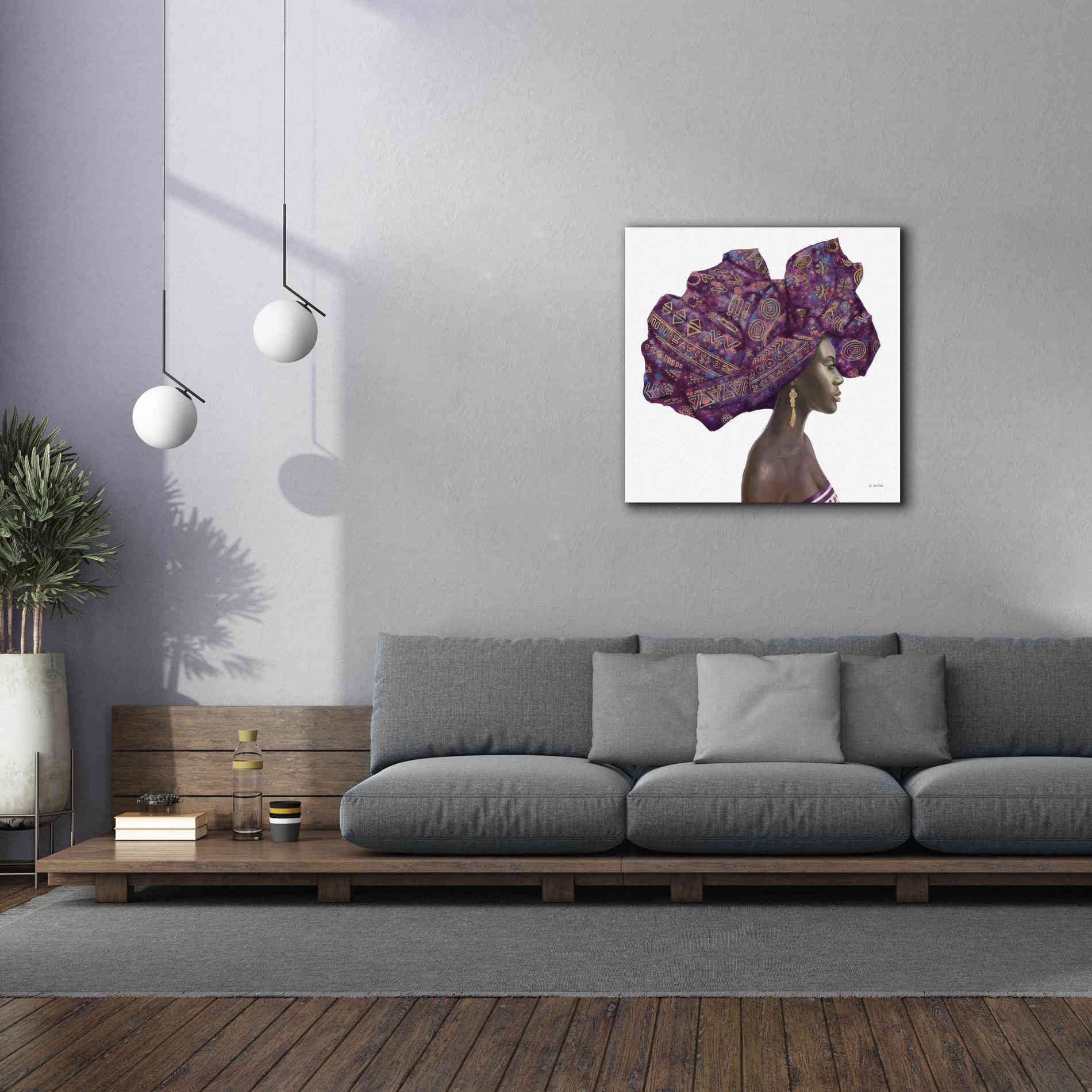 'Pure Style II' by James Wiens, Canvas Wall Art,37 x 37