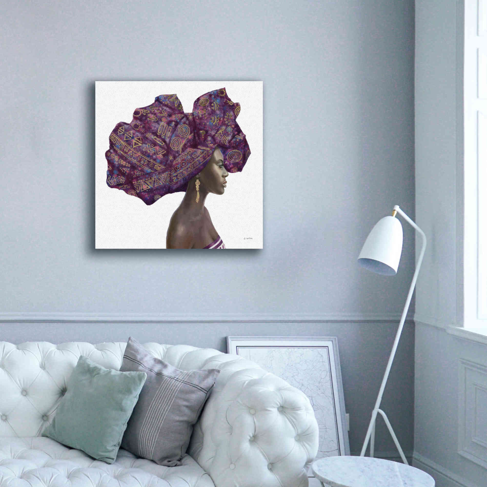 'Pure Style II' by James Wiens, Canvas Wall Art,37 x 37