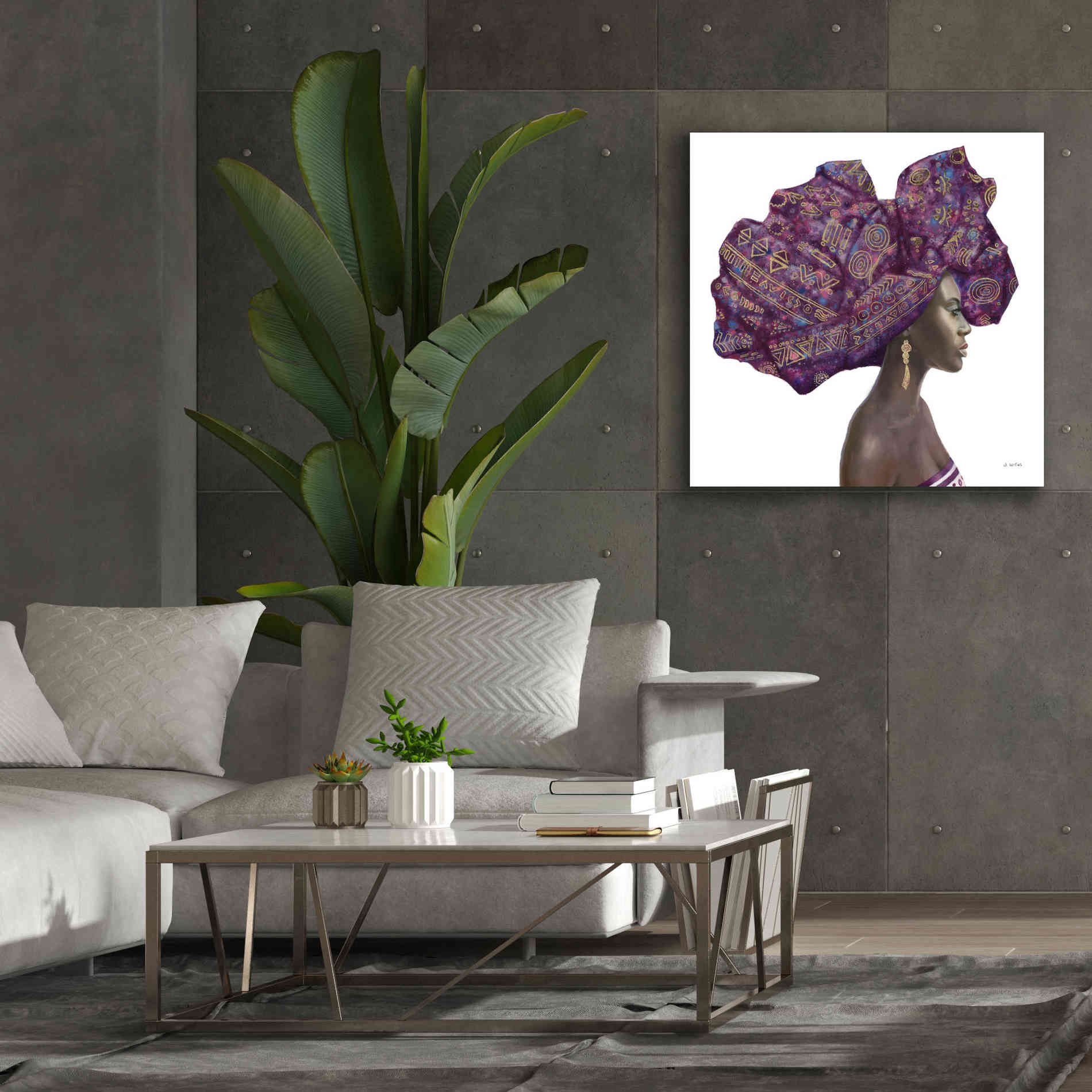 'Pure Style II' by James Wiens, Canvas Wall Art,37 x 37