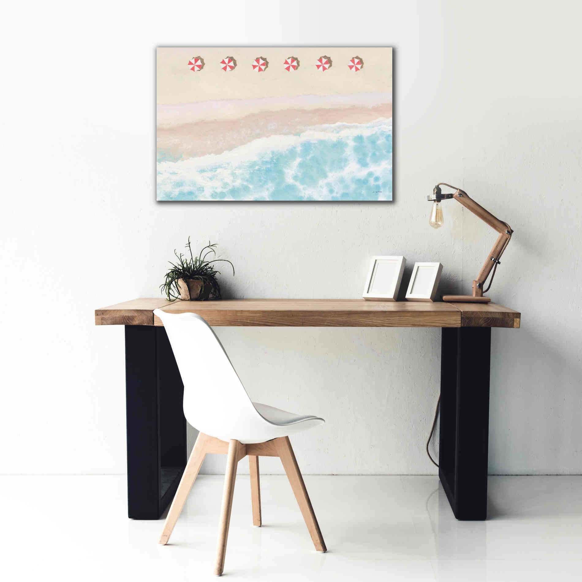 'Sky Seaview I' by James Wiens, Canvas Wall Art,40 x 26