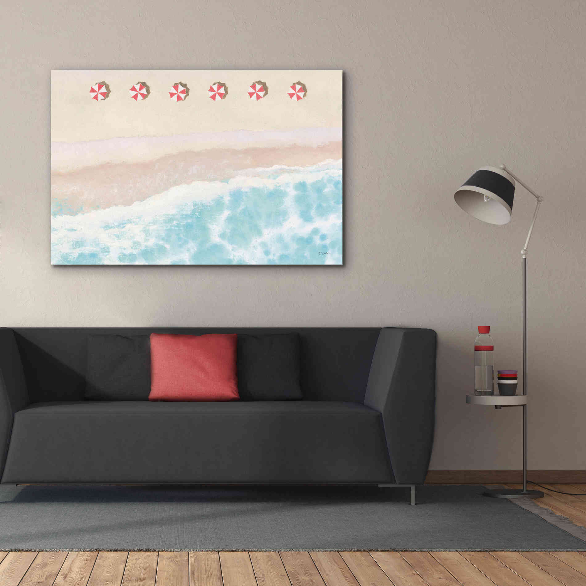 'Sky Seaview I' by James Wiens, Canvas Wall Art,60 x 40