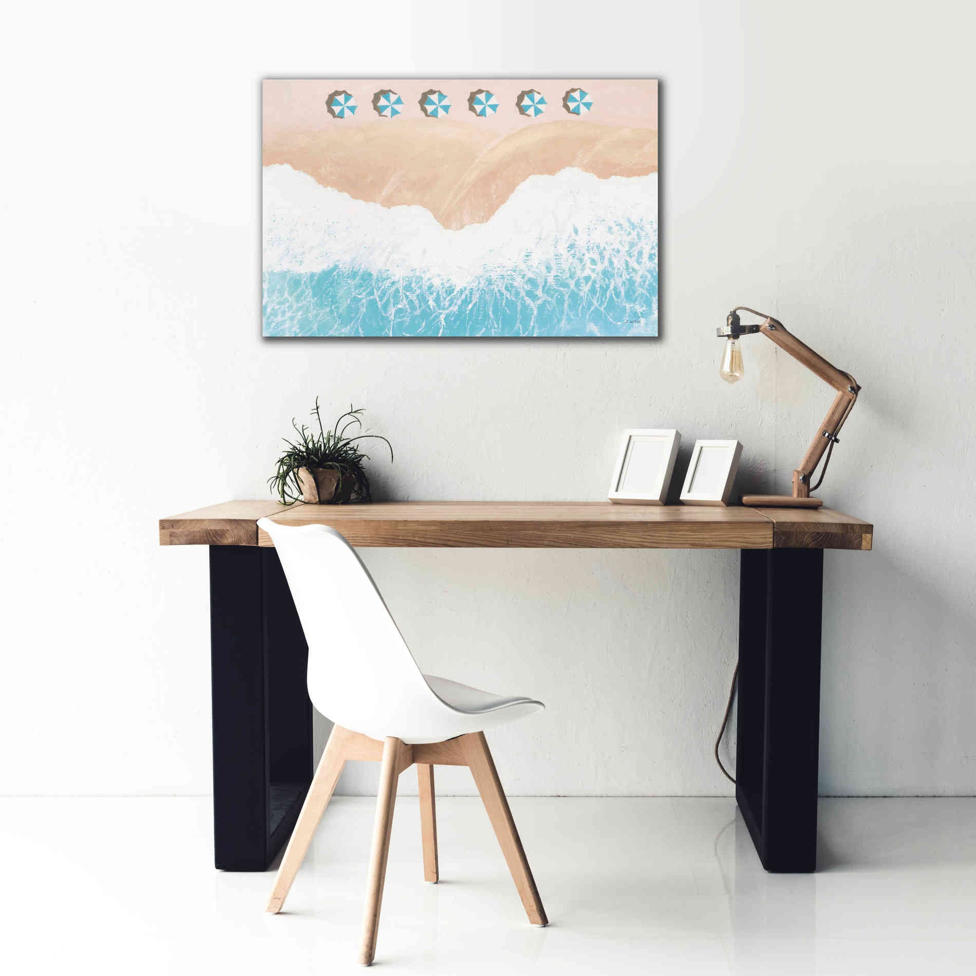 'Sky Seaview II' by James Wiens, Canvas Wall Art,40 x 26