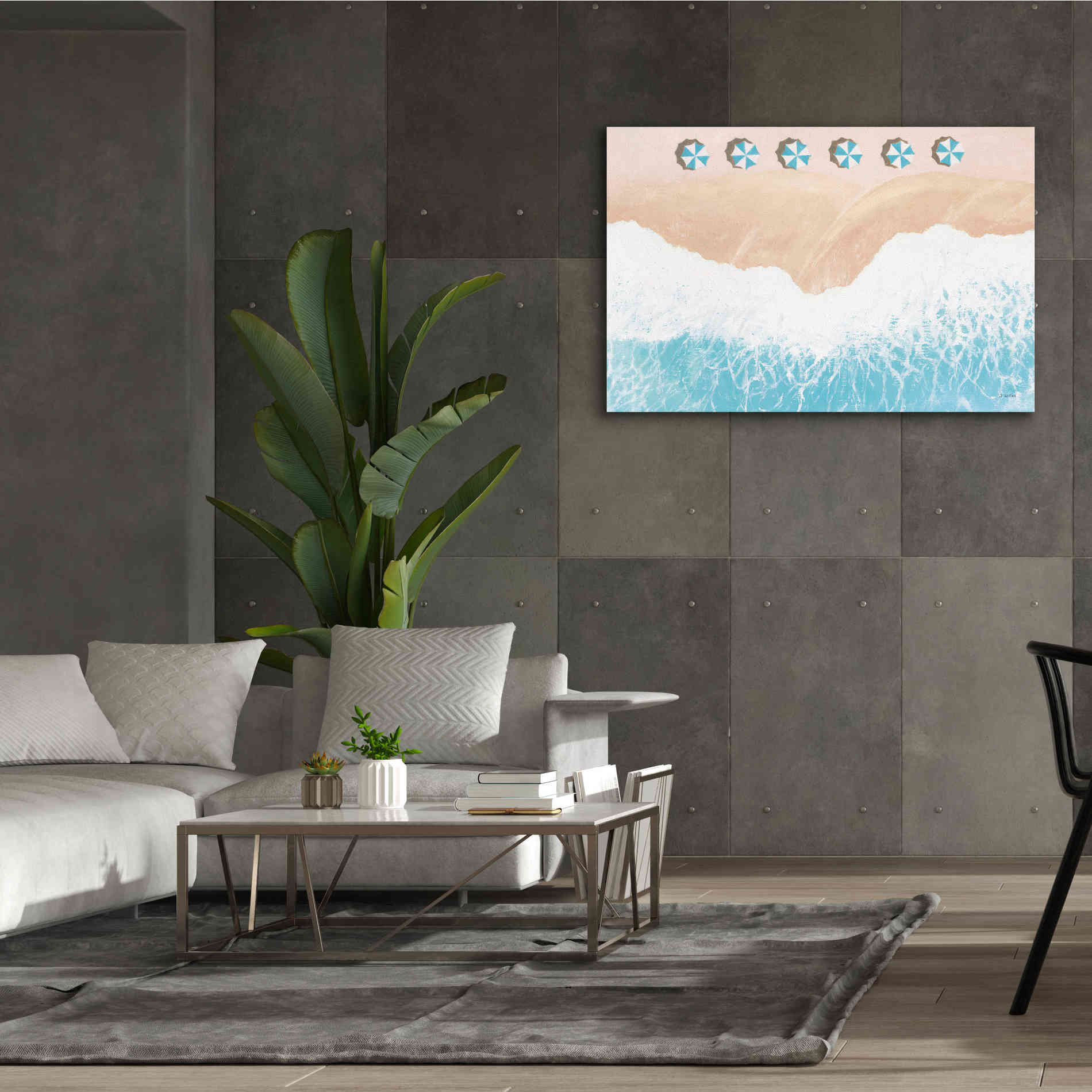 'Sky Seaview II' by James Wiens, Canvas Wall Art,60 x 40