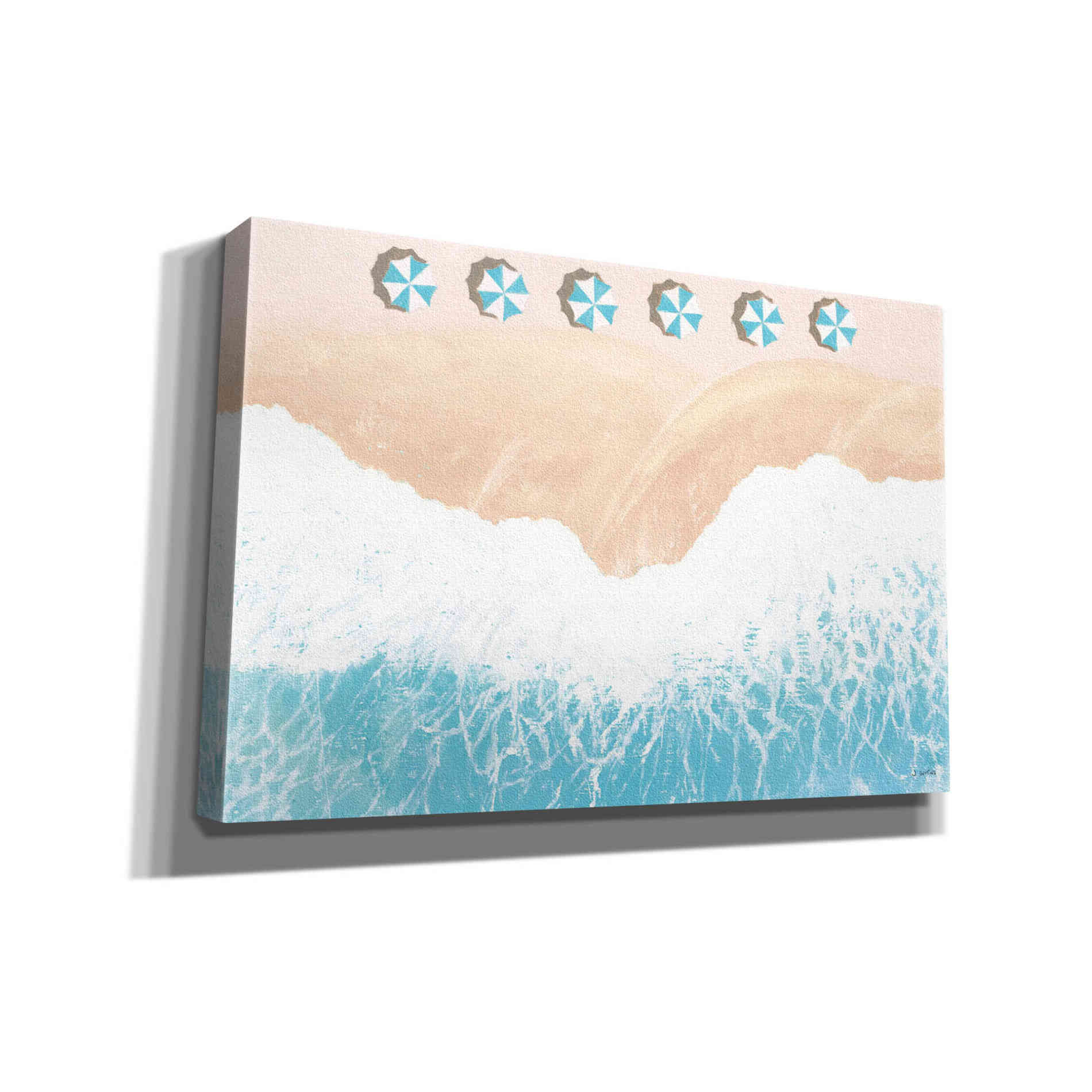 'Sky Seaview II' by James Wiens, Canvas Wall Art,18x12x1.1x0,26x18x1.1x0,40x26x1.74x0,60x40x1.74x0