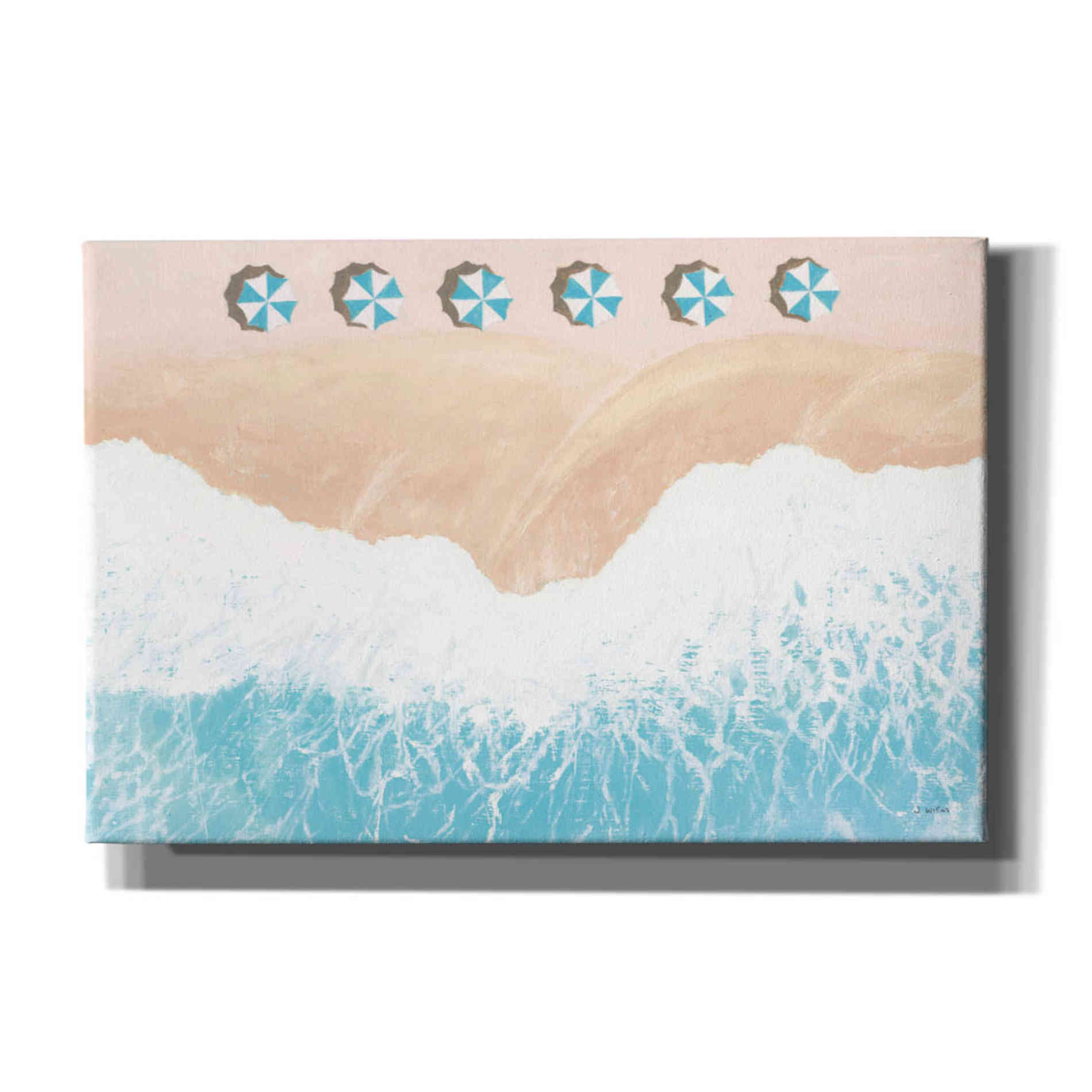 'Sky Seaview II' by James Wiens, Canvas Wall Art,18x12x1.1x0,26x18x1.1x0,40x26x1.74x0,60x40x1.74x0