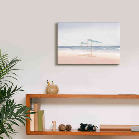 Image of 'Salento Coast I' by James Wiens, Canvas Wall Art,18 x 12