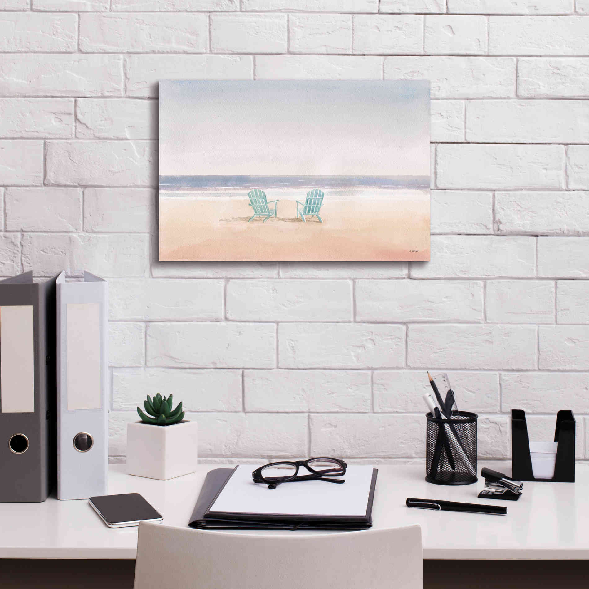 'Salento Coast II' by James Wiens, Canvas Wall Art,18 x 12