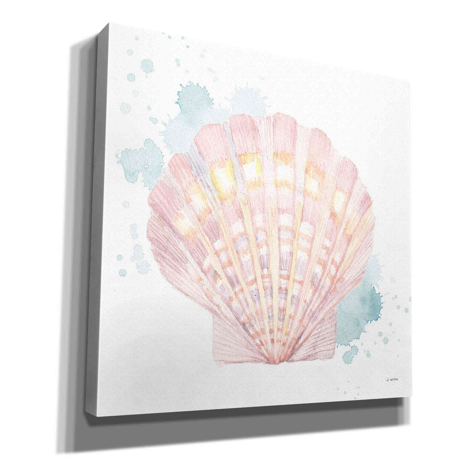 'Salento Coast III' by James Wiens, Canvas Wall Art,12x12x1.1x0,18x18x1.1x0,26x26x1.74x0,37x37x1.74x0