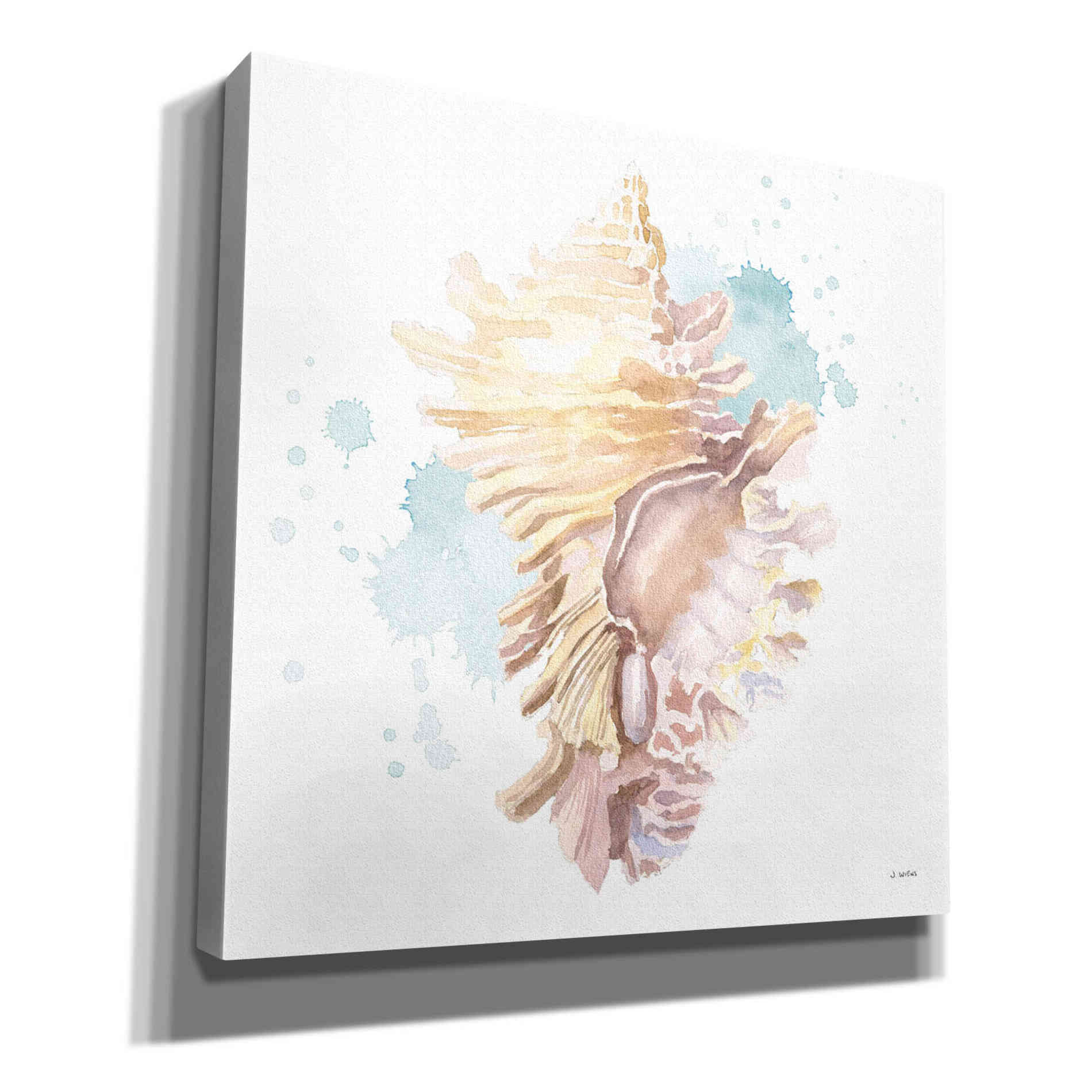 'Salento Coast IV' by James Wiens, Canvas Wall Art,12x12x1.1x0,18x18x1.1x0,26x26x1.74x0,37x37x1.74x0