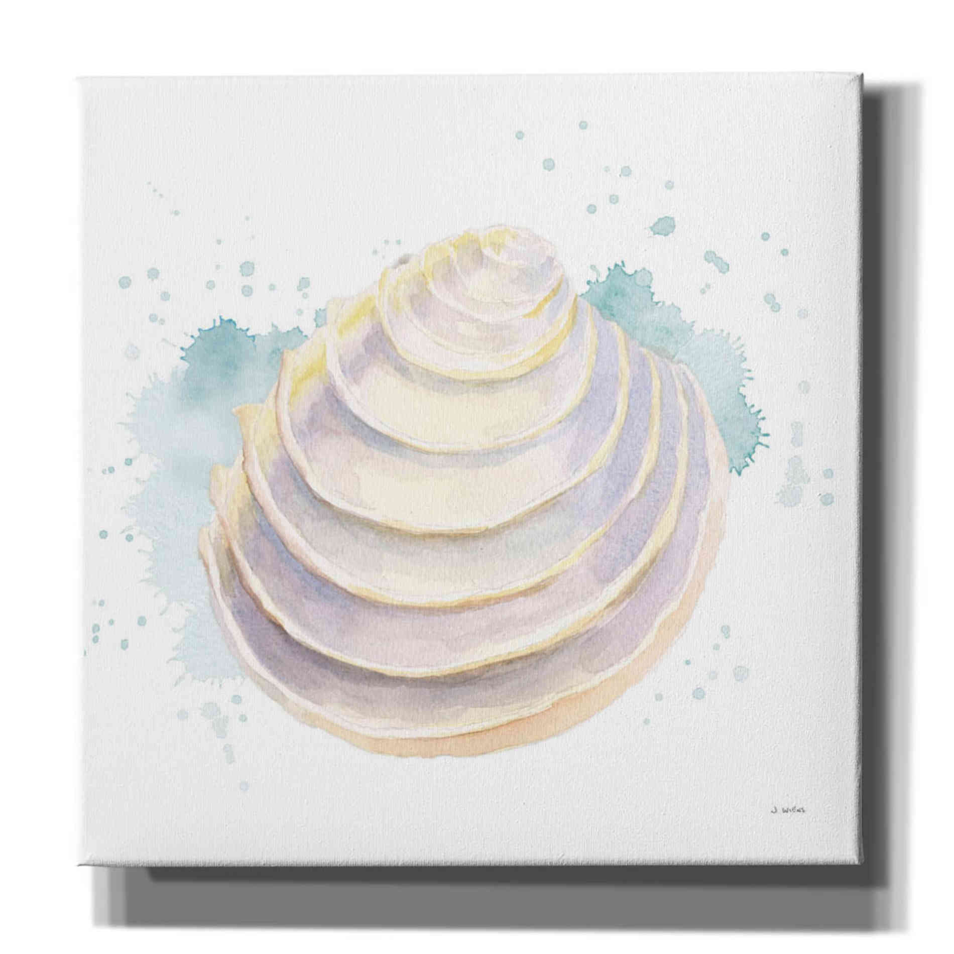 'Salento Coast VI' by James Wiens, Canvas Wall Art,12x12x1.1x0,18x18x1.1x0,26x26x1.74x0,37x37x1.74x0