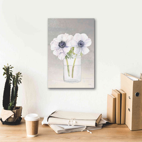 Image of 'Tranquil Blossoms I' by James Wiens, Canvas Wall Art,12 x 18