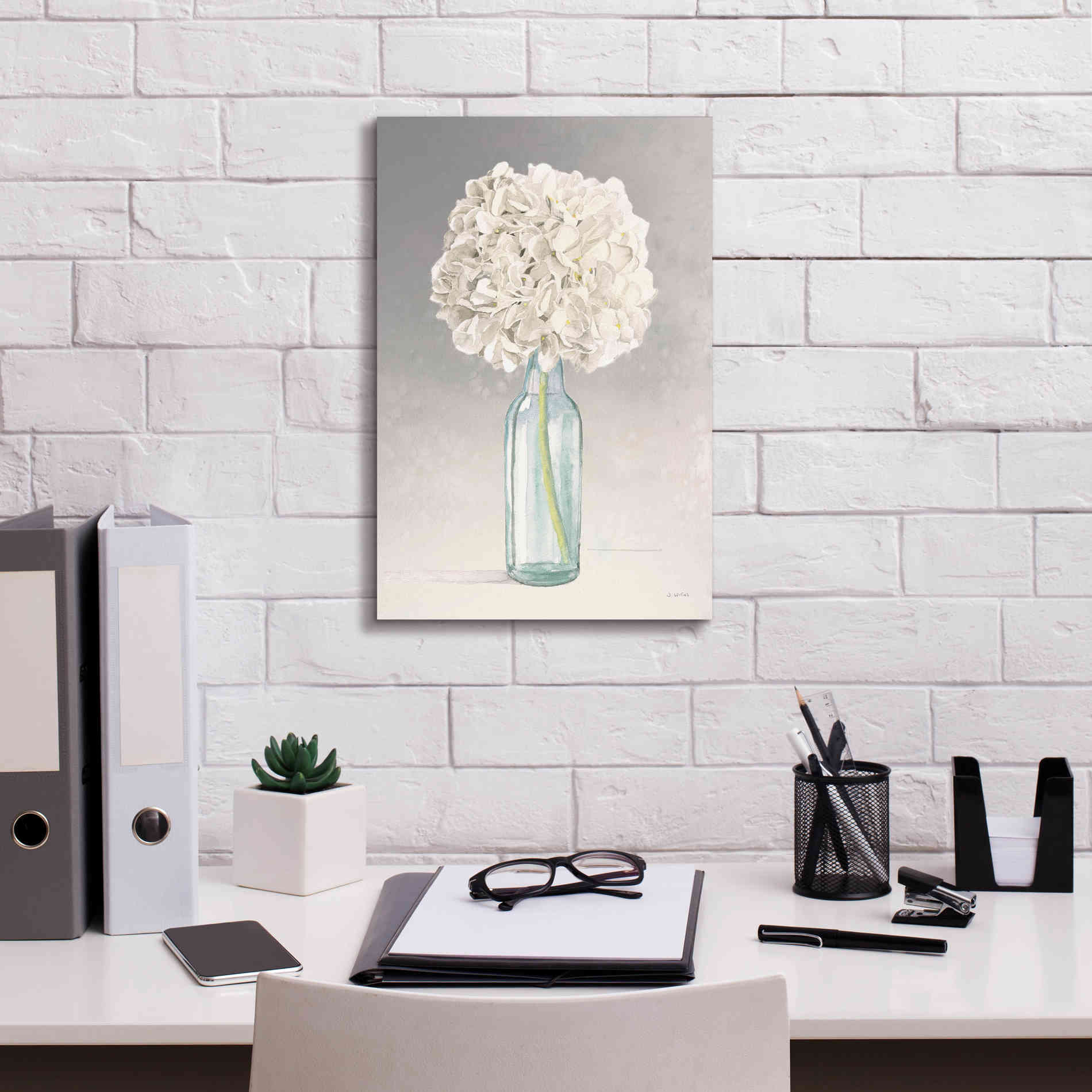 'Tranquil Blossoms II' by James Wiens, Canvas Wall Art,12 x 18