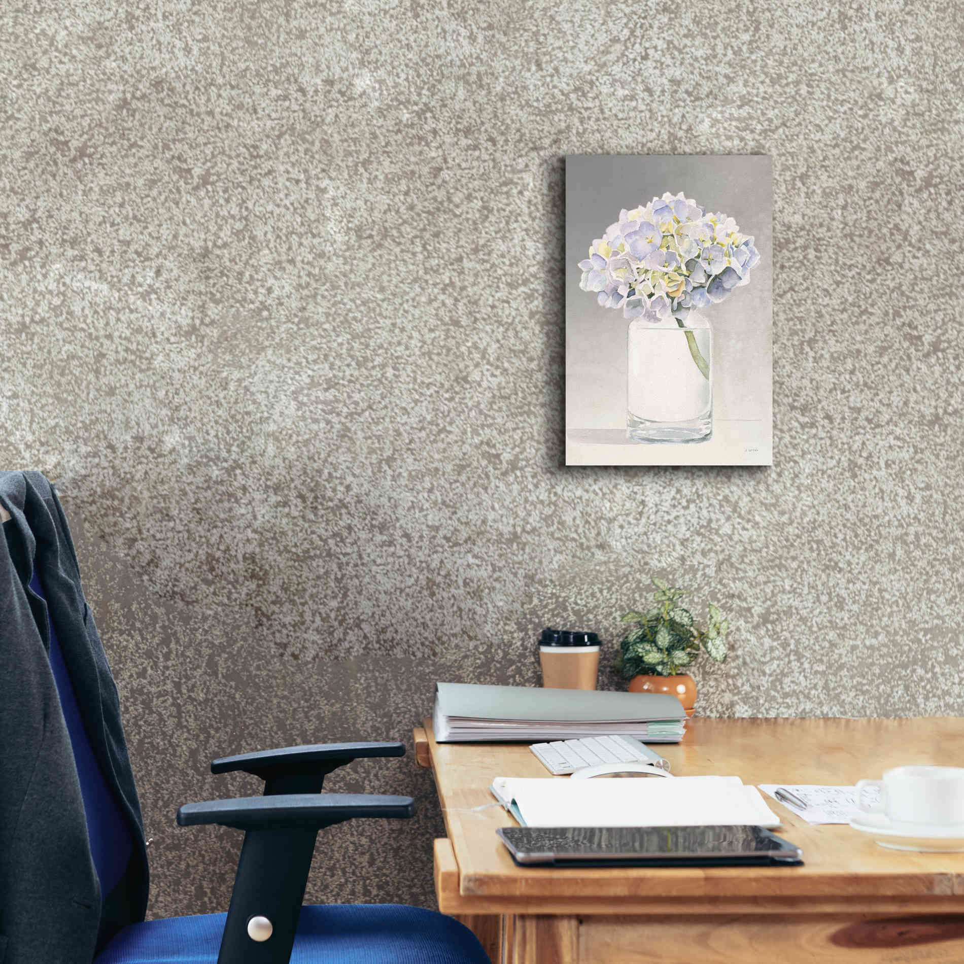 'Tranquil Blossoms III' by James Wiens, Canvas Wall Art,12 x 18