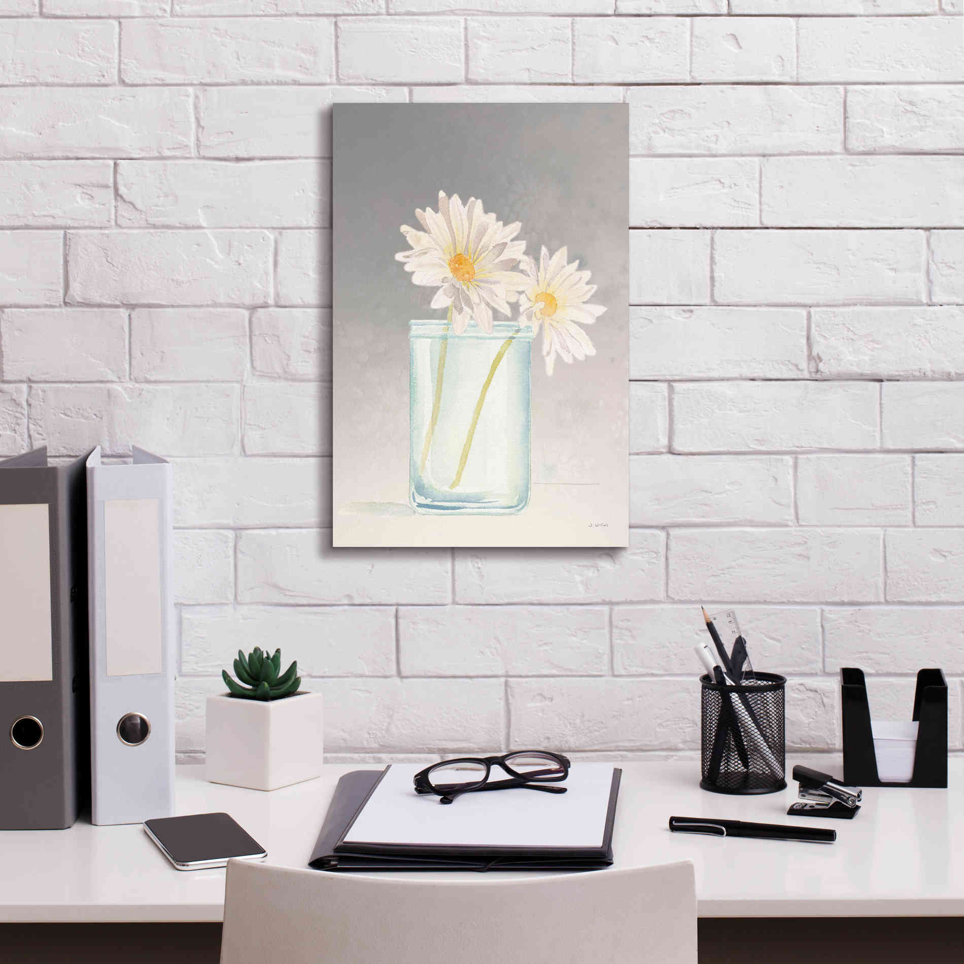 'Tranquil Blossoms IV' by James Wiens, Canvas Wall Art,12 x 18