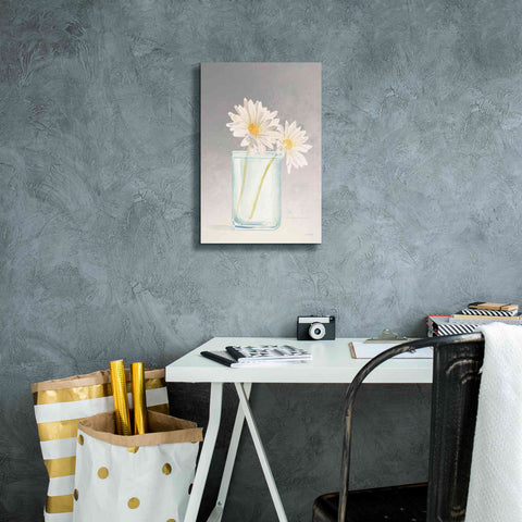 Image of 'Tranquil Blossoms IV' by James Wiens, Canvas Wall Art,12 x 18