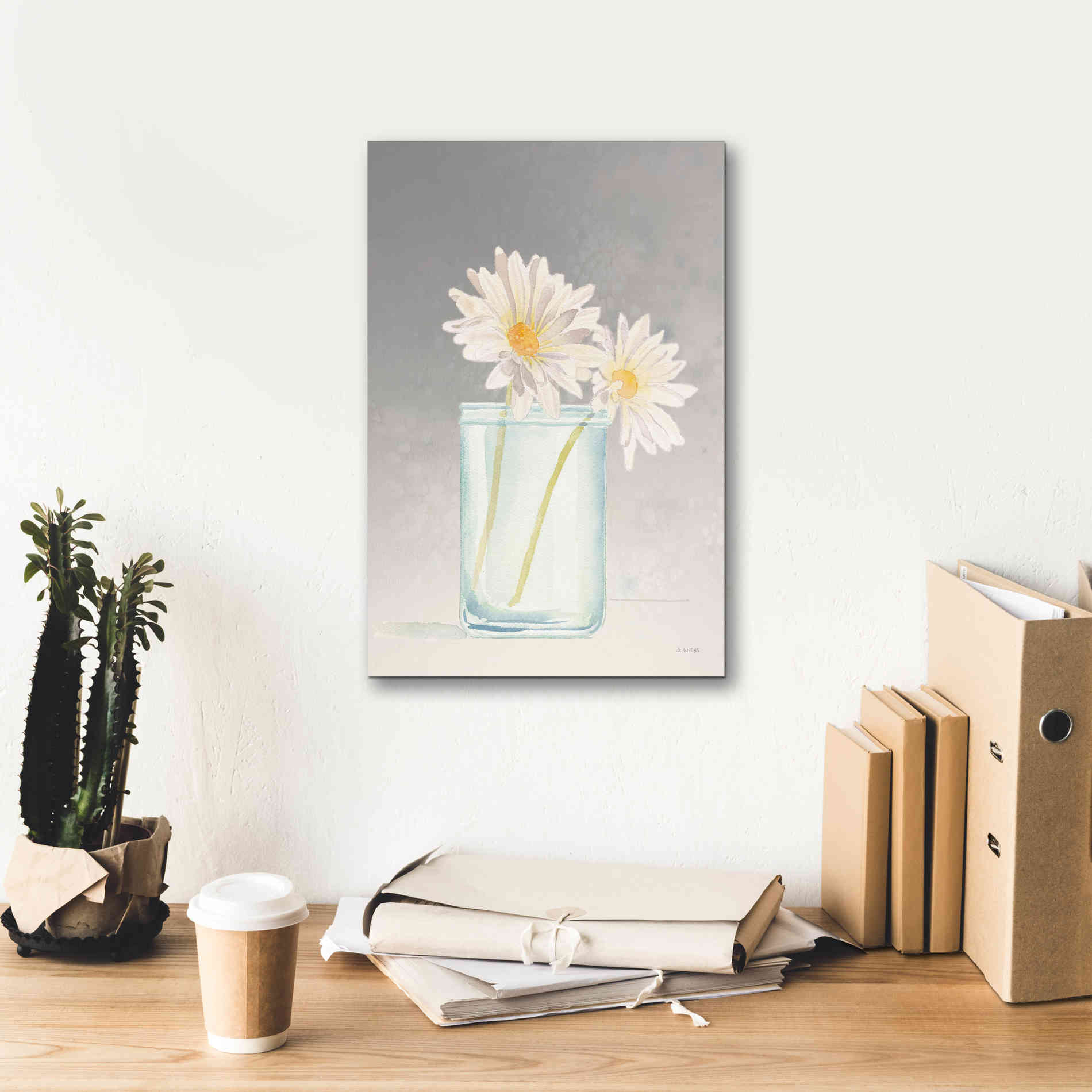 'Tranquil Blossoms IV' by James Wiens, Canvas Wall Art,12 x 18