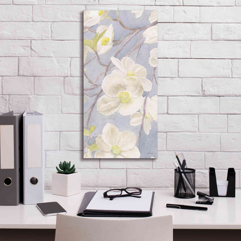 Image of 'Breezy Blossoms II' by James Wiens, Canvas Wall Art,12 x 24