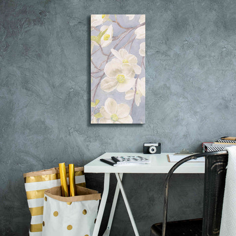 Image of 'Breezy Blossoms II' by James Wiens, Canvas Wall Art,12 x 24