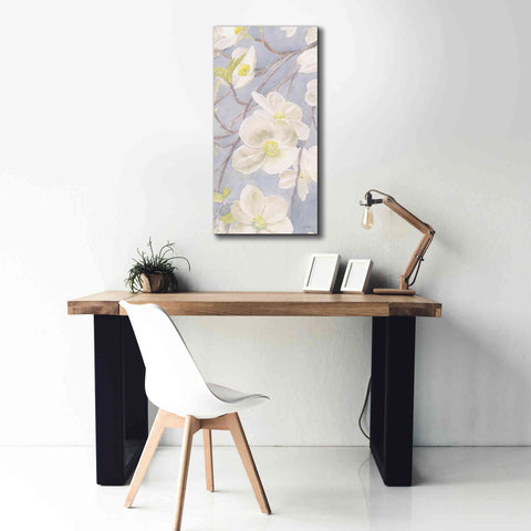 Image of 'Breezy Blossoms II' by James Wiens, Canvas Wall Art,20 x 40