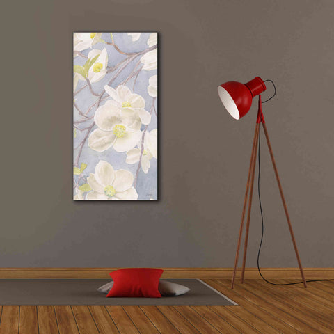 Image of 'Breezy Blossoms II' by James Wiens, Canvas Wall Art,20 x 40