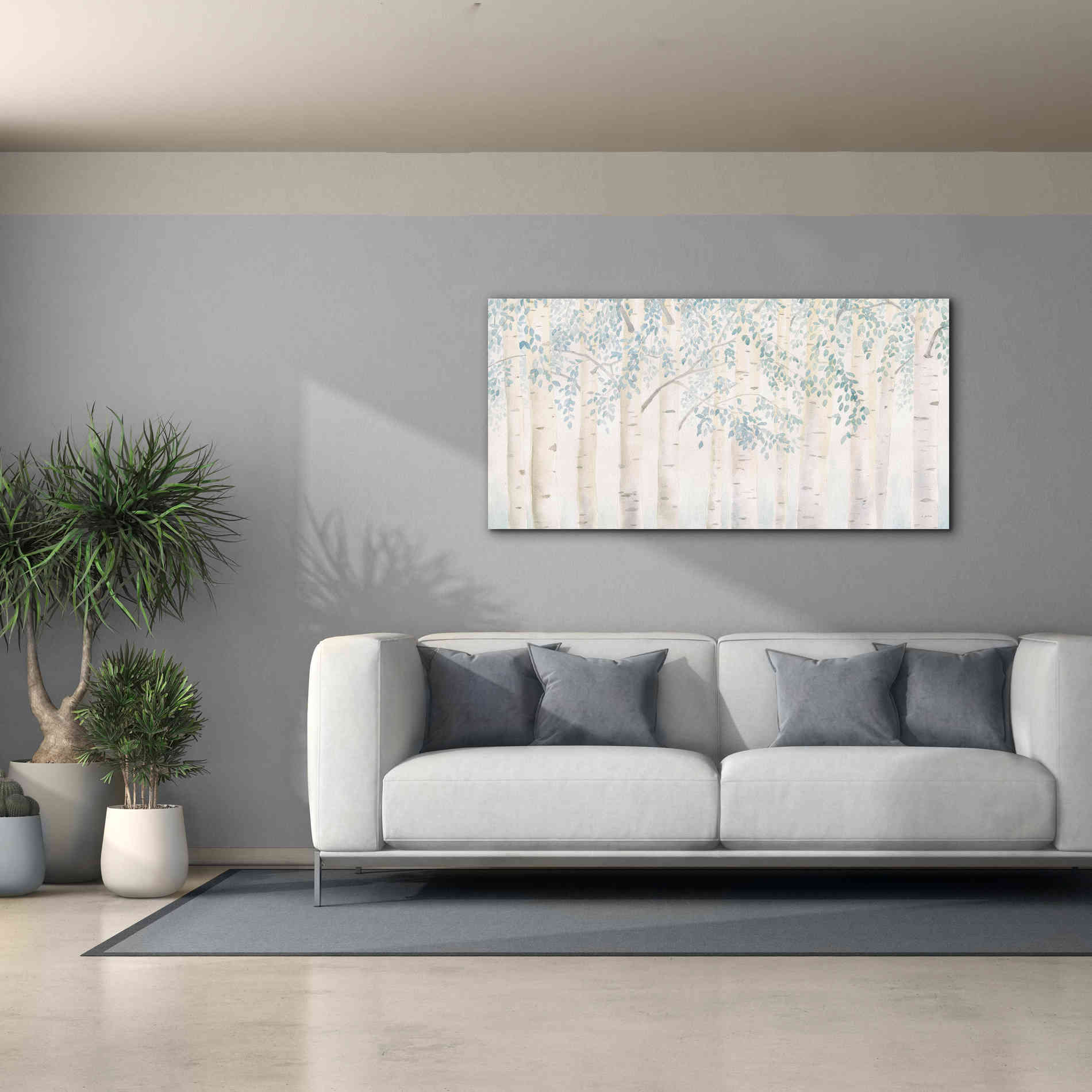 'Fresh Forest' by James Wiens, Canvas Wall Art,60 x 30