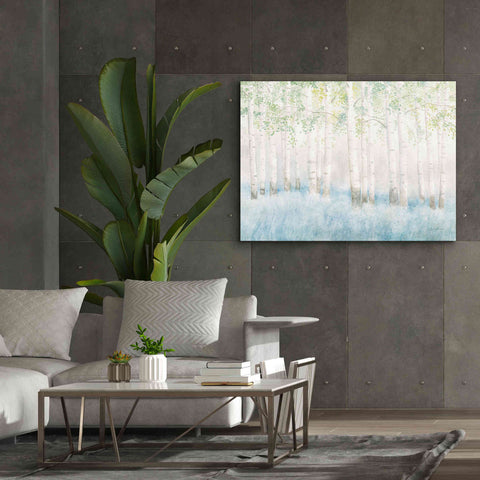 Image of 'Soft Birches' by James Wiens, Canvas Wall Art,54 x 40