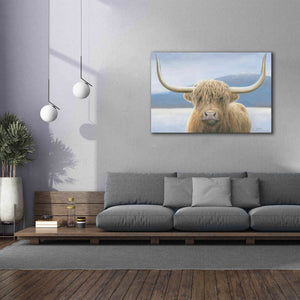 'Highland Cow' by James Wiens, Canvas Wall Art,60 x 40