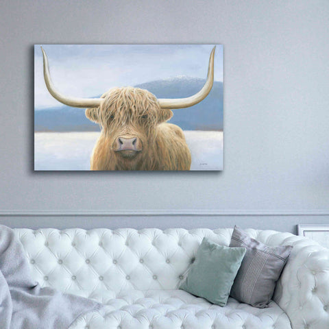 Image of 'Highland Cow' by James Wiens, Canvas Wall Art,60 x 40