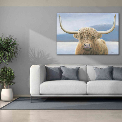 Image of 'Highland Cow' by James Wiens, Canvas Wall Art,60 x 40