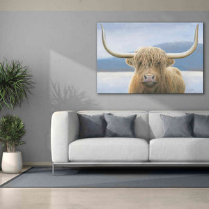 'Highland Cow' by James Wiens, Canvas Wall Art,60 x 40