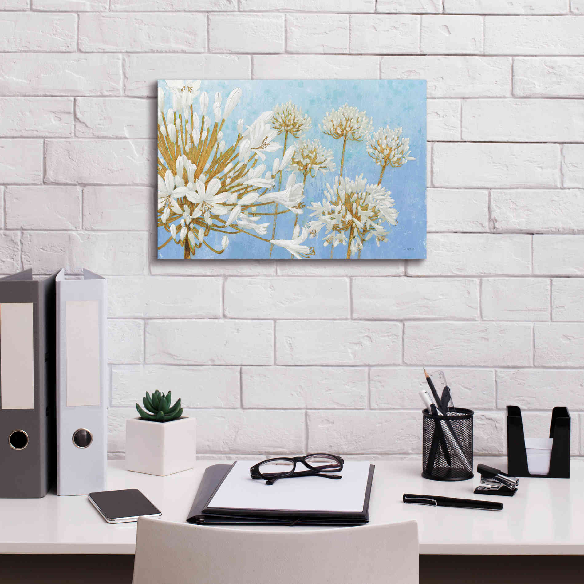 'Golden Spring' by James Wiens, Canvas Wall Art,18 x 12