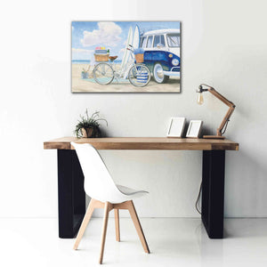 'Beach Time I' by James Wiens, Canvas Wall Art,40 x 26