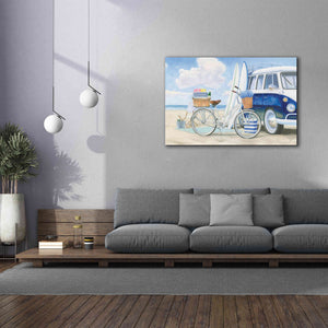 'Beach Time I' by James Wiens, Canvas Wall Art,60 x 40