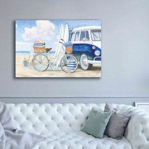 'Beach Time I' by James Wiens, Canvas Wall Art,60 x 40