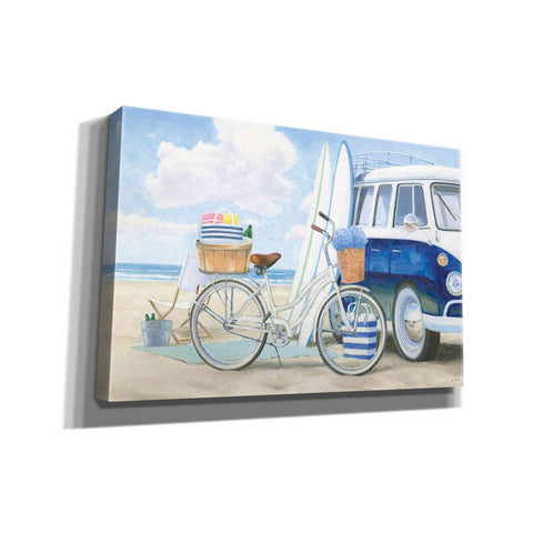 Image of 'Beach Time I' by James Wiens, Canvas Wall Art,18x12x1.1x0,26x18x1.1x0,40x26x1.74x0,60x40x1.74x0