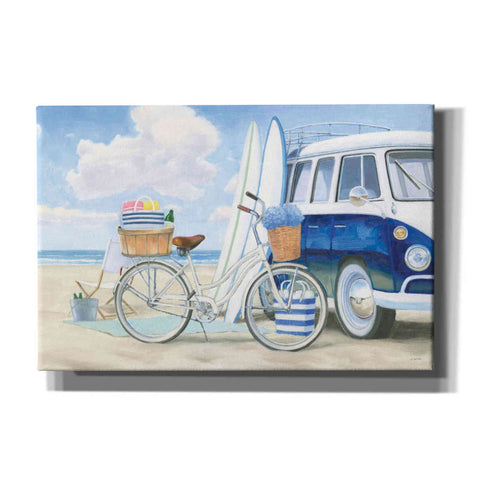 Image of 'Beach Time I' by James Wiens, Canvas Wall Art,18x12x1.1x0,26x18x1.1x0,40x26x1.74x0,60x40x1.74x0