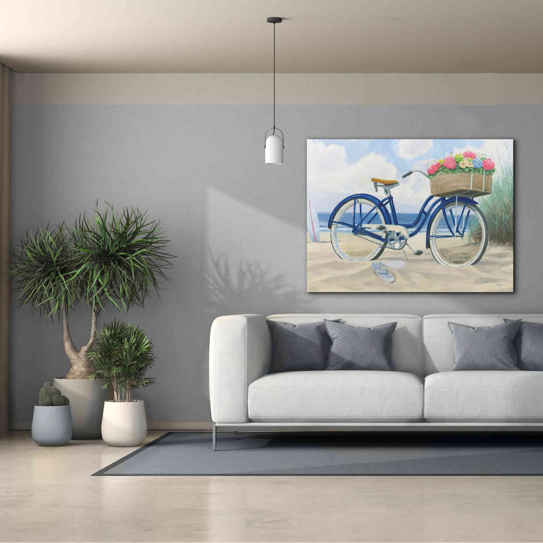 'Beach Time II' by James Wiens, Canvas Wall Art,54 x 40