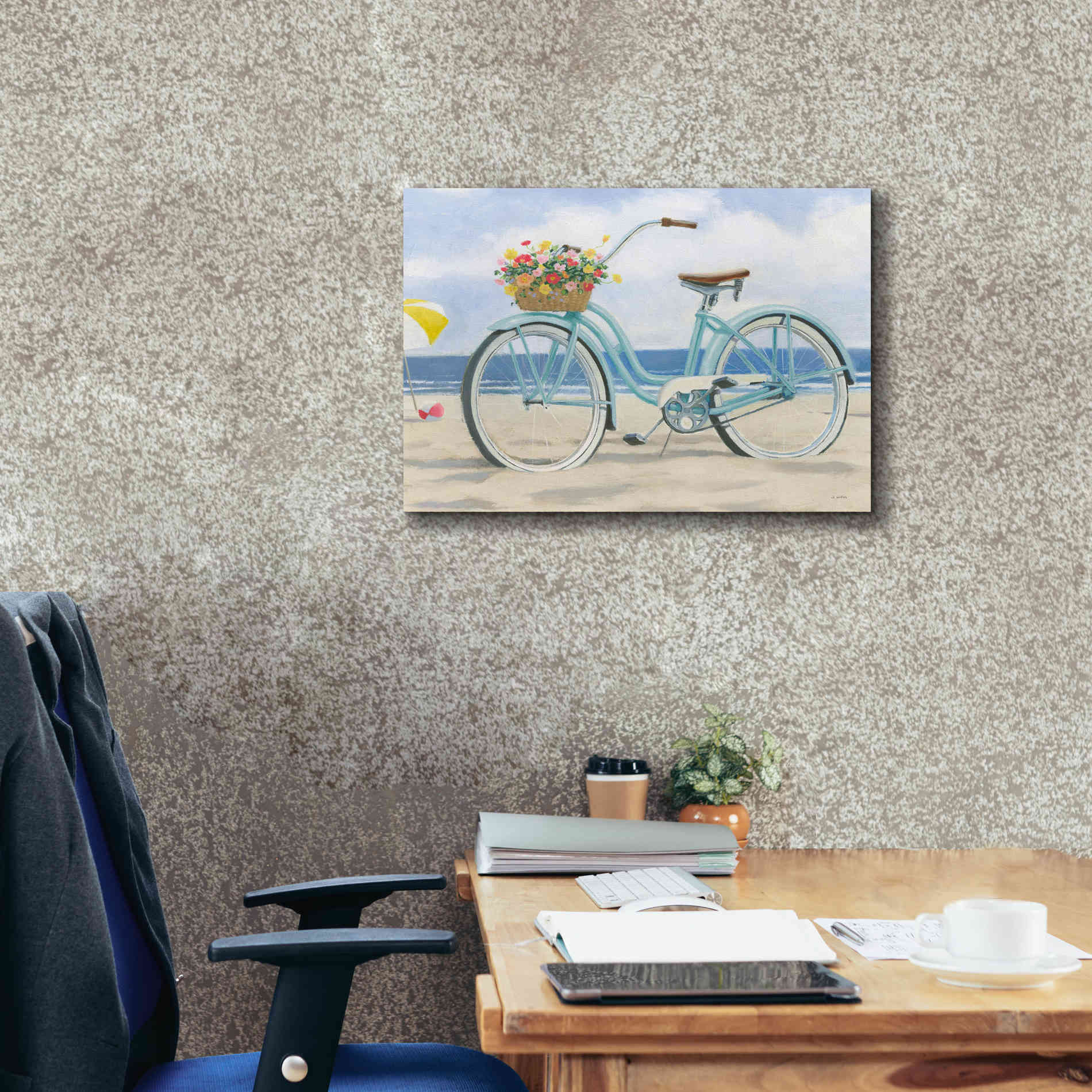 'Beach Time III' by James Wiens, Canvas Wall Art,24 x 20