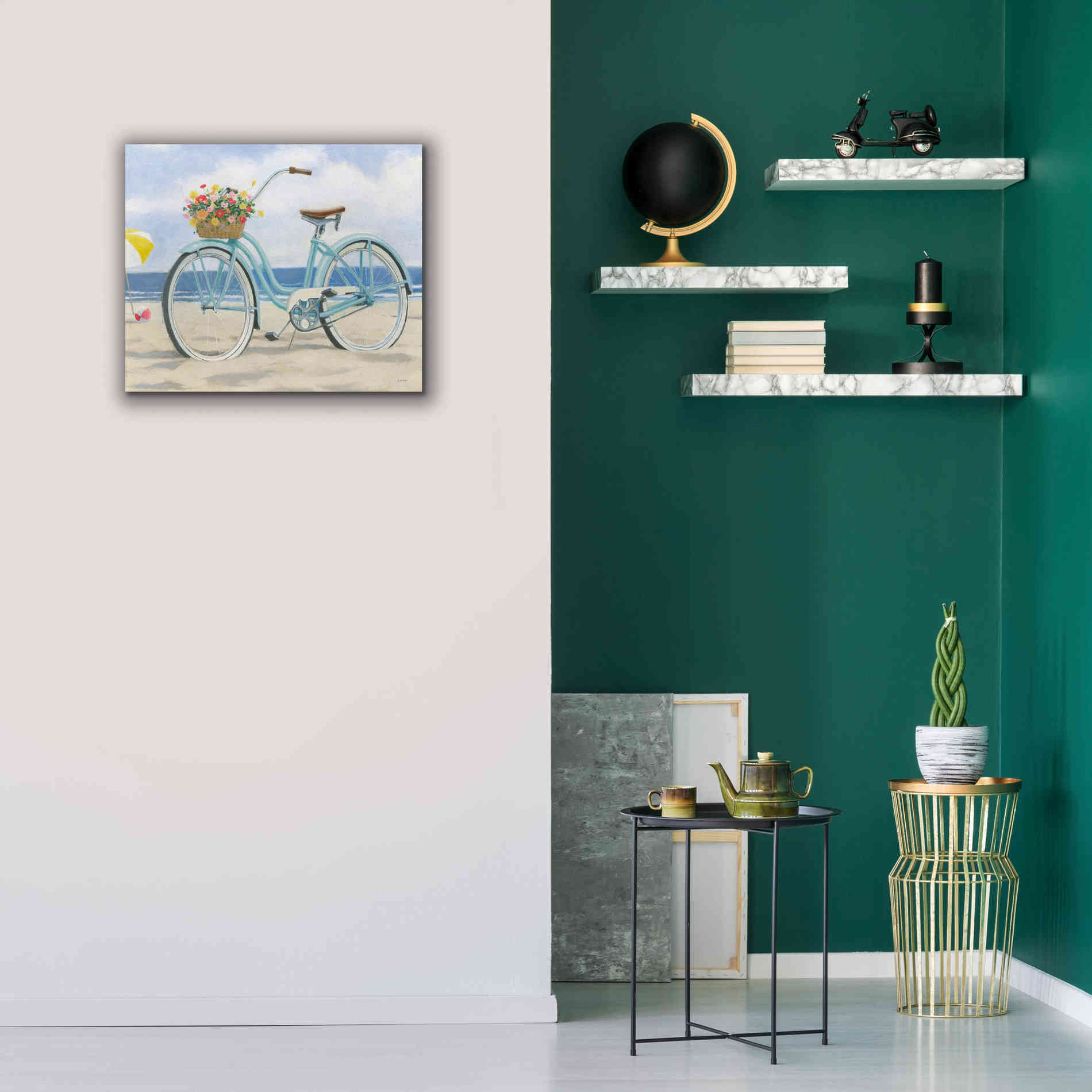 'Beach Time III' by James Wiens, Canvas Wall Art,24 x 20