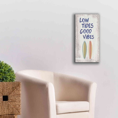 Image of 'Beach Time V' by James Wiens, Canvas Wall Art,12 x 24