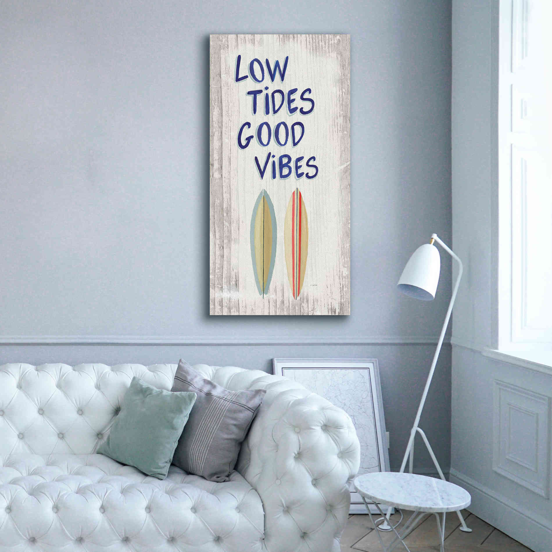 'Beach Time V' by James Wiens, Canvas Wall Art,30 x 60