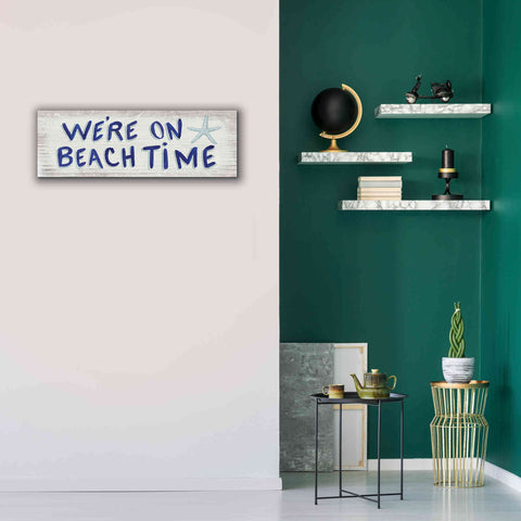 Image of 'Beach Time VI' by James Wiens, Canvas Wall Art,36 x 12