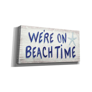 'Beach Time VI' by James Wiens, Canvas Wall Art,36x12x1.55x0,60x20x1.74x0
