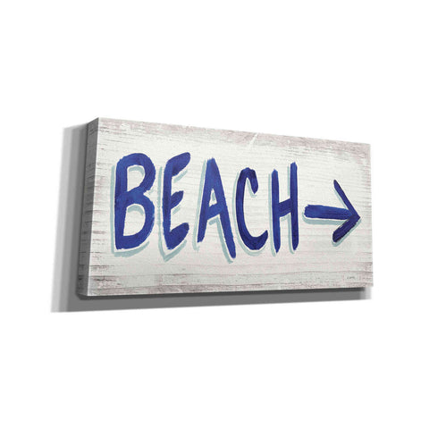 Image of 'Beach Time VII' by James Wiens, Canvas Wall Art,36x12x1.55x0,60x20x1.74x0