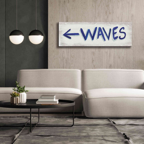 Image of 'Beach Time IX' by James Wiens, Canvas Wall Art,60 x 20