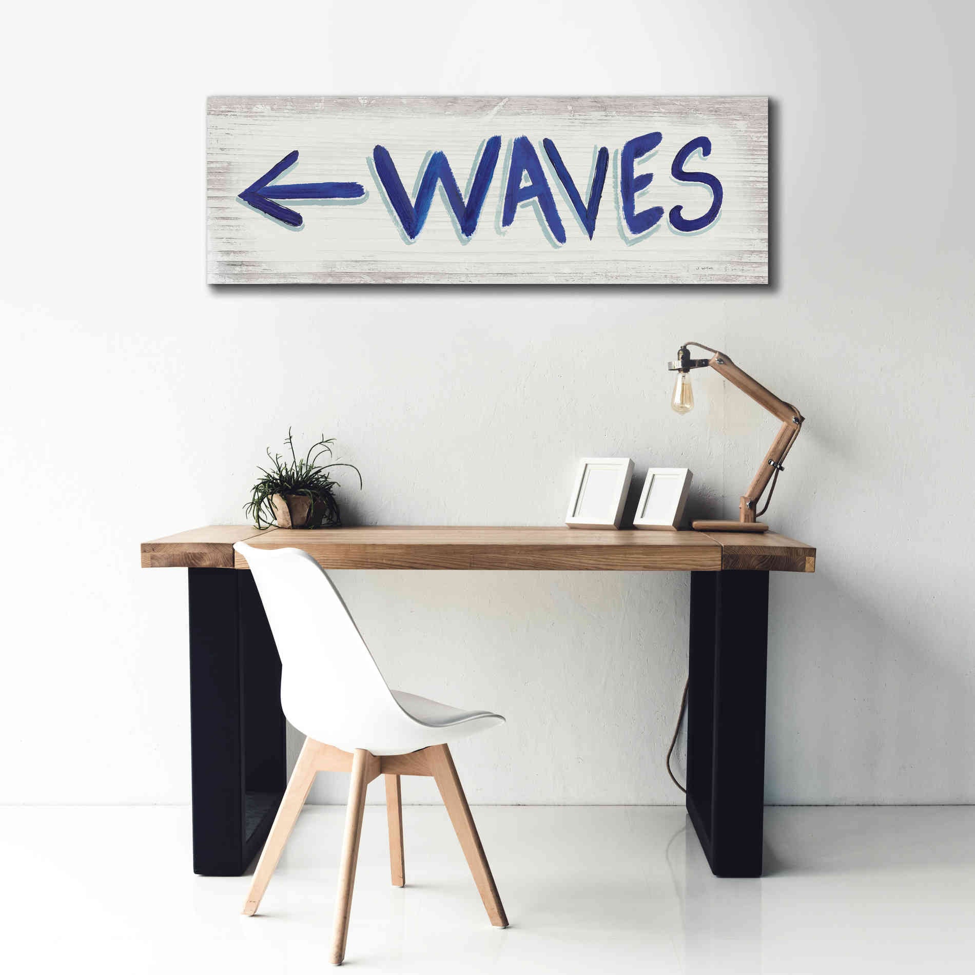 'Beach Time IX' by James Wiens, Canvas Wall Art,60 x 20