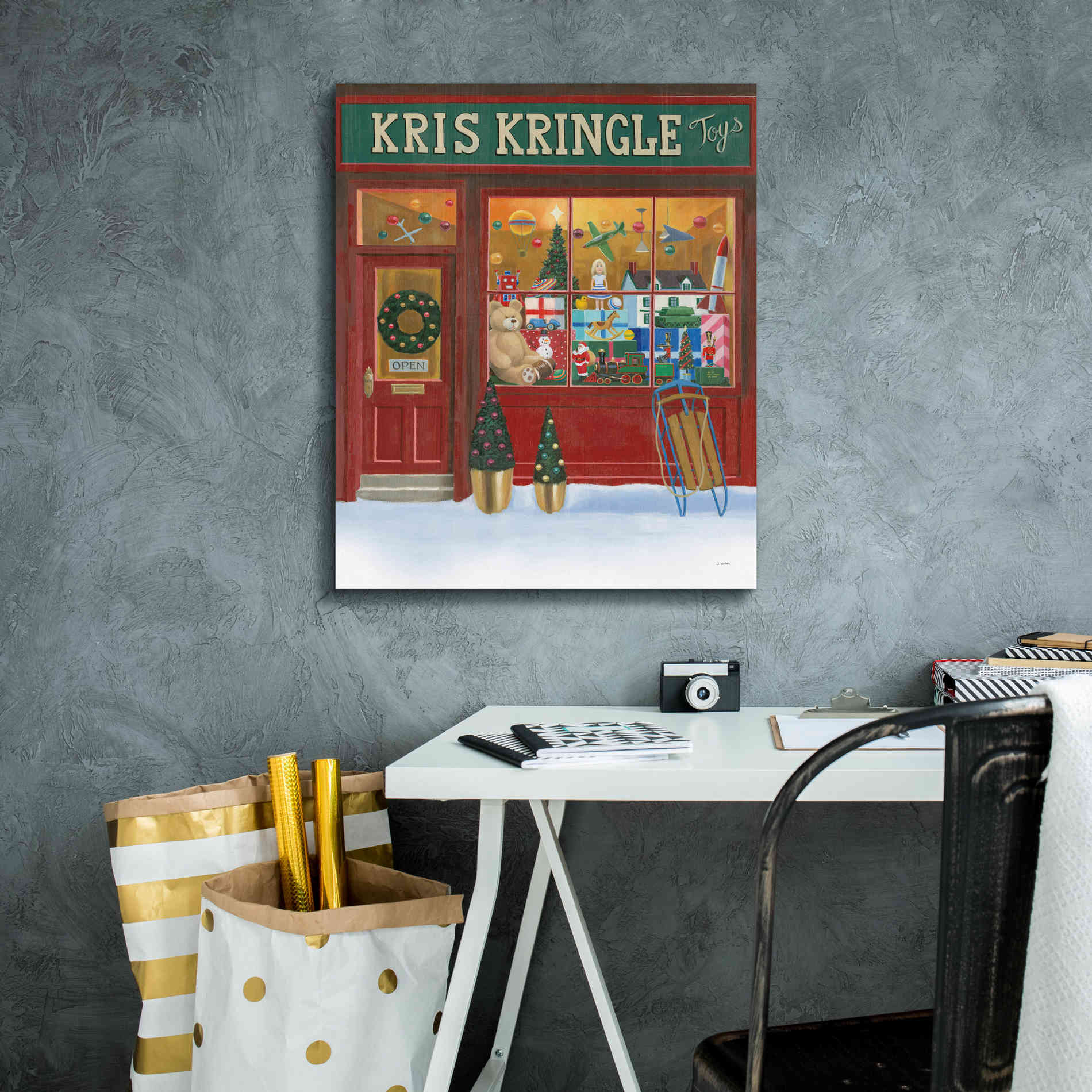 'Holiday Moments III' by James Wiens, Canvas Wall Art,20 x 24