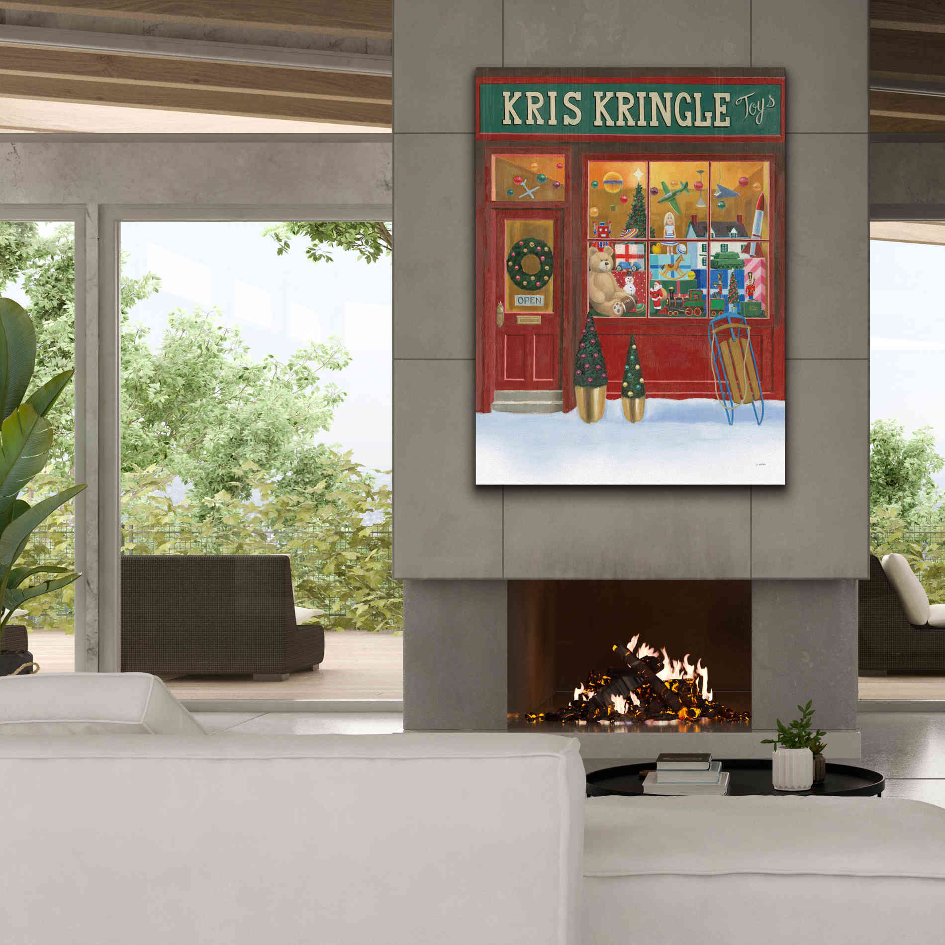 'Holiday Moments III' by James Wiens, Canvas Wall Art,40 x 54